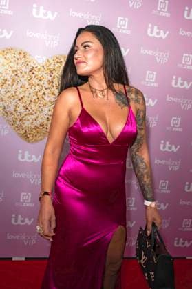 Jasmin Herren bei der Premiere zur neuen Staffel der Dating-Show Love Island VIP im Cinenova Kino. Köln, 03.09.2025