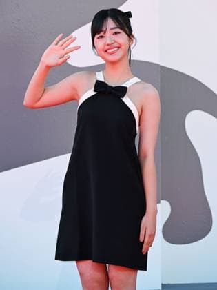 Venice, ITALY: Venice, 82nd Venice International Film Festival 2025 - evening 9. Red carpet of the film NÜHAI (GIRL) - In the photo: Bai Xiao-Ying Venice ITALY  - ZUMAp169 20250904_zea_p169_894 Copyright: xManuelexMangiarottix