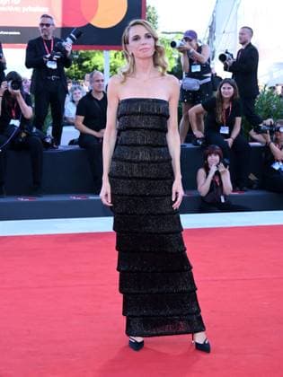 Venice, Italy: Venice, 82nd Venice International Film Festival 2025 - Evening 9 - Red Carpet for the film Elisa Pictured: Emanuela Fanelli Venice Italy  - ZUMAp169 20250904_zea_p169_1064 Copyright: xAlbertoxTerenghi PoolxxEvenx