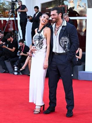 Venice, 82nd Venice International Film Festival 2025 - Evening 9. Red Carpet for the film Elisa. Pictured: Sara Bluma, Can Yaman  Copyright: xManuelexMangiarottix xipa-agency.netx xPoolxPhotoxEventsx06x IPA_Agency_IPA64133778