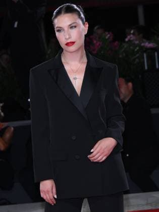 Venice, Italy: Venice, 82nd Venice International Film Festival 2025 - Evening 9. Red Carpet for the film Il Mostro. Pictured: Francesca Olia Venice Italy  - ZUMAp169 20250904_zea_p169_1498 Copyright: xAlbertoxTerenghix