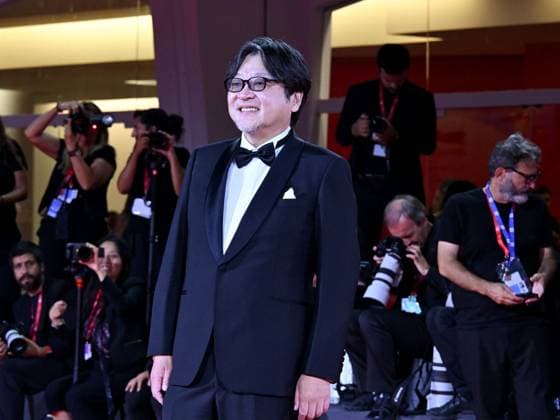 Venice, 82nd Venice International Film Festival 2025 - Evening 9. Red Carpet of the Film Hateshinaki Scarlet (Scarlet) In the photo: Mamoru Hosoda  Copyright: xManuelexMangiarottix xipa-agency.netx xPoolxPhotoxEventsx06x IPA_Agency_IPA64140967