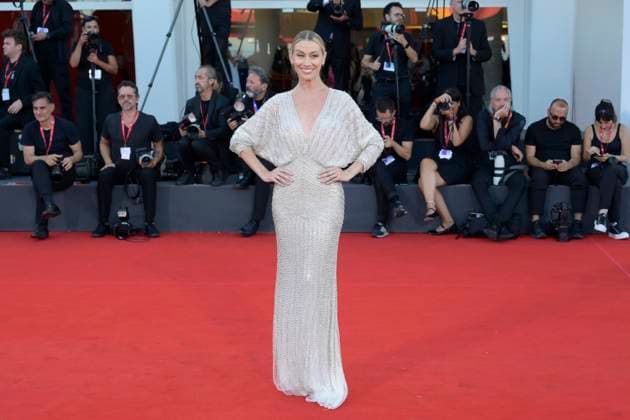 Elisa red carpet in Venice Lido, Italy - 04 Sep 2025 Eleonora Abbagnato attends the Elisa red carpet during the 82nd Venice Film Festival in Venice Lido at Palazzo del cinema. Venice Lido Italy Copyright: xMarioxCartellix xSOPAxImagesx _DSC6746