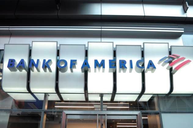 September 3, 2025, New York, United States: A Bank of America is seen in Manhattan, New York City. New York United States - ZUMAs197 20250903_aab_s197_069 Copyright: xJiminxKimx