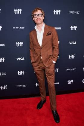 September 4, 2025, Toronto, On, Canada: Composer Tyler Strickland is photographed on the red carpet for the film John Candy: I Like Me during the Toronto International Film Festival in Toronto, on Thursday, Sept. 4, 2025. Toronto Canada  - ZUMAc35_ 20250904_zaf_c35_132 Copyright: xSammyxKoganx