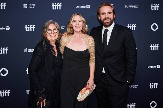 September 4, 2025, Toronto, On, Canada: Rosemary Candy, left to right, Jennifer Candy-Sullivan and Chris Candy are photographed on the red carpet for the film John Candy: I Like Me during the Toronto International Film Festival in Toronto, on Thursday, Sept. 4, 2025. Toronto Canada  - ZUMAc35_ 20250904_zaf_c35_134 Copyright: xSammyxKoganx