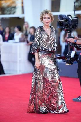 Elisa Red Carpet - The 82nd Venice International Film Festival in Venice Lido - 04 Sep 2025 Valeria Golino during the Elisa red carpet during the 82nd Venice International Film Festival. Venice Lido Italy Copyright: xDanielexCifalax xSOPAxImagesx _CIF2998