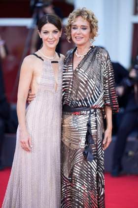 Elisa Red Carpet - The 82nd Venice International Film Festival in Venice Lido - 04 Sep 2025 Valeria Golino and Barbara Ronchi attend the Elisa red carpet during the 82nd Venice International Film Festival. Venice Lido Italy Copyright: xDanielexCifalax xSOPAxImagesx _CIF3301