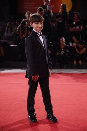 September 4, 2025, Venice, Italy: Italian actor Giordano Mannu attends the red carpet of the film Hateshinaki Scarlet (Scarlet) at the 82nd Venice Film Festival. Venice Italy - ZUMAs197 20250904_aaa_s197_386 Copyright: xMarcoxBaradax