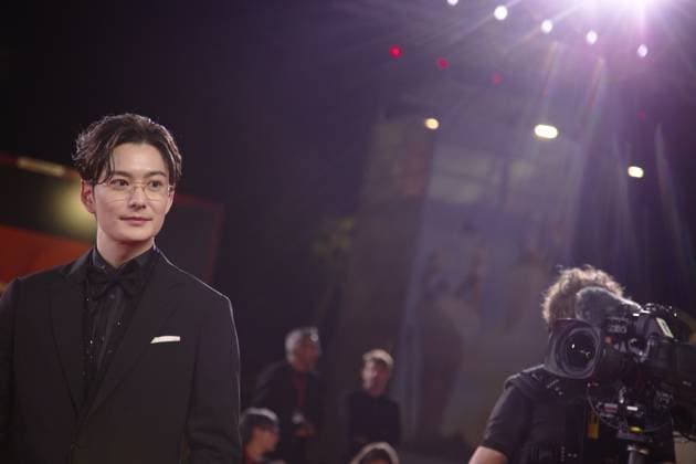 September 4, 2025, Venice, Italy: Japanese actor Masaki Okada attends the red carpet of the film Hateshinaki Scarlet (Scarlet) at the 82nd Venice Film Festival. Venice Italy - ZUMAs197 20250904_aaa_s197_410 Copyright: xMarcoxBaradax