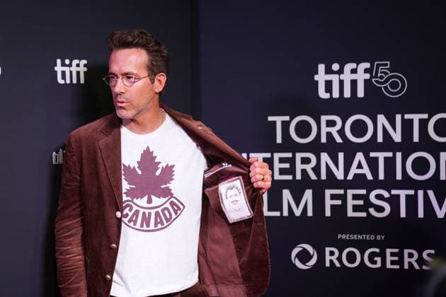 2025 Toronto International Film Festival - John Candy: I Like Me TORONTO, CANADA - SEPTEMBER 4 : Ryan Reynolds attends the premiere of John Candy: I Like Me during the 2025 Toronto International Film Festival at Roy Thomson Hall in Toronto, Ontario, Canada on September 4, 2025. Mert Alper Dervis Anadolu Toronto Canada. Editorial use only. Please get in touch for any other usage.  Copyright: x2025xAnadoluxMertxAlperxDervisx