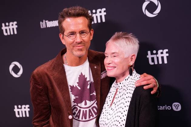 2025 Toronto International Film Festival - John Candy: I Like Me TORONTO, CANADA - SEPTEMBER 4 : Ryan Reynolds (L) and Tamara Lee Stewart (R) attend the premiere of John Candy: I Like Me during the 2025 Toronto International Film Festival at Roy Thomson Hall in Toronto, Ontario, Canada on September 4, 2025. Mert Alper Dervis Anadolu Toronto Canada. Editorial use only. Please get in touch for any other usage.  Copyright: x2025xAnadoluxMertxAlperxDervisx