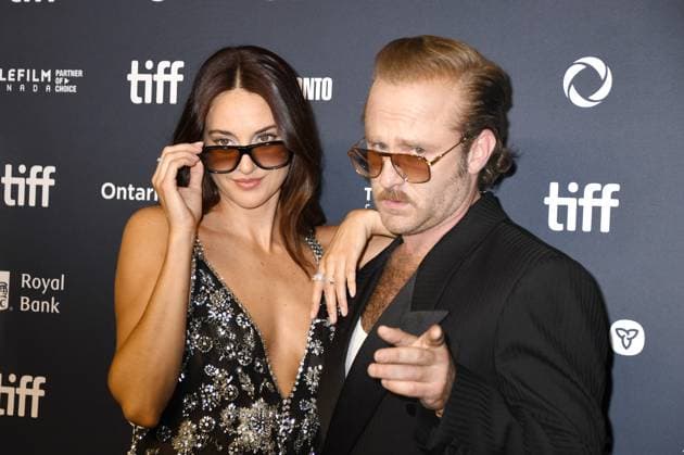 TORONTO, CA - SEPTEMBER 4: Shailene Woodley and Ben Foster at the Motor City Premiere during the 2025 Toronto International Film Festival on September 4, 2025 at TIFF Lightbox in Toronto, Canada. Copyright: xMediaPunchx