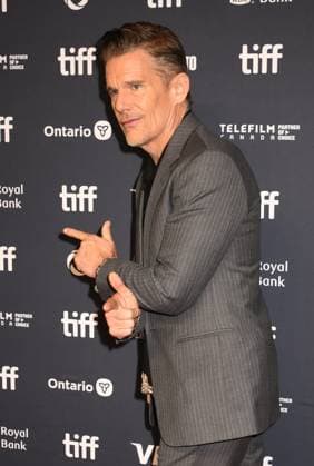 TORONTO, CA - SEPTEMBER 4: Ethan Hawke at The Lowdown Premiere during the 2025 Toronto International Film Festival on September 4, 2025 at TIFF Lightbox in Toronto, Canada. Copyright: xMediaPunchx