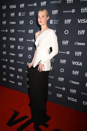 50eme Festival du Film de Toronto 50th Toronto International Film Festival Red carpet of the film Sentimental value Elle Fanning 448338 2025 09 04 Toronto Canada  Copyright: xIsabellexVautierx xStarfacex STAR_448338_025