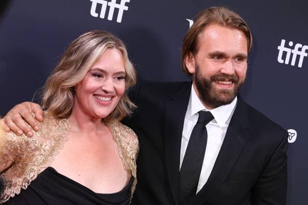 50eme Festival du Film de Toronto 05 Septembre 2025 50th Toronto International Film Festival Red carpet of the film John Candy I like me Jennifer Candy Sullivan and Chris Candy 448338 2025 09 04 Toronto Canada  Copyright: xIsabellexVautierx xStarfacex STAR_448338_069