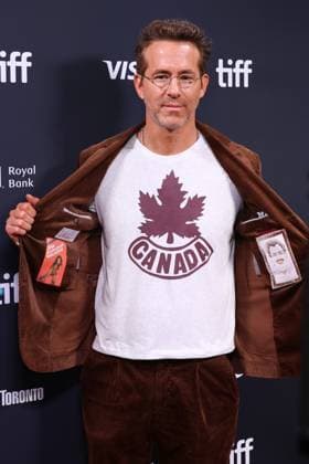 50eme Festival du Film de Toronto 05 Septembre 2025 50th Toronto International Film Festival Red carpet of the film John Candy I like me Ryan Reynolds 448338 2025 09 04 Toronto Canada  Copyright: xIsabellexVautierx xStarfacex STAR_448338_082