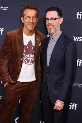50eme Festival du Film de Toronto 05 Septembre 2025 50th Toronto International Film Festival Red carpet of the film John Candy I like me Ryan Reynolds and Colin Hanks 448338 2025 09 04 Toronto Canada  Copyright: xIsabellexVautierx xStarfacex STAR_448338_105