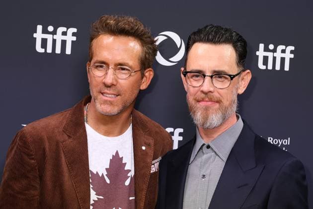 50eme Festival du Film de Toronto 05 Septembre 2025 50th Toronto International Film Festival Red carpet of the film John Candy I like me Ryan Reynolds and Colin Hanks 448338 2025 09 04 Toronto Canada  Copyright: xIsabellexVautierx xStarfacex STAR_448338_114