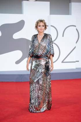 82nd Venice Film Festival Red carpet of the movie -Elisa- Palazzo del Cinema - Venice Lido, Italy Valeria Golino 82nd Venice Film Festival Red carpet of the movie -Elisa- Palazzo del Cinema - Venice Lido, Italy 4th September 2025  Copyright: xSGPx