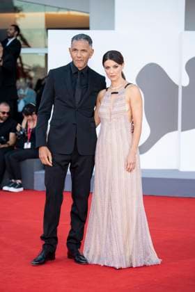 82nd Venice Film Festival Red carpet of the movie -Elisa- Palazzo del Cinema - Venice Lido, Italy Roschdy Zem;Barbara Ronchi 82nd Venice Film Festival Red carpet of the movie -Elisa- Palazzo del Cinema - Venice Lido, Italy 4th September 2025  Copyright: xSGPx