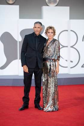 82nd Venice Film Festival Red carpet of the movie -Elisa- Palazzo del Cinema - Venice Lido, Italy Roschdy Zem;Valeria Golino 82nd Venice Film Festival Red carpet of the movie -Elisa- Palazzo del Cinema - Venice Lido, Italy 4th September 2025  Copyright: xSGPx