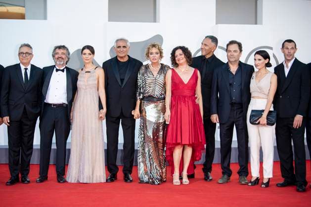 82nd Venice Film Festival Red carpet of the movie -Elisa- Palazzo del Cinema - Venice Lido, Italy Paolo Del Brocco;Carlo Cresto-Dina;Barbara Ronchi;Leonardo Di Costanzo;Valeria Golino;Manuela Melissano;Roschdy Zem;Diego Ribon;Roberta Da Soller;guest 82nd Venice Film Festival Red carpet of the movie -Elisa- Palazzo del Cinema - Venice Lido, Italy 4th September 2025  Copyright: xSGPx