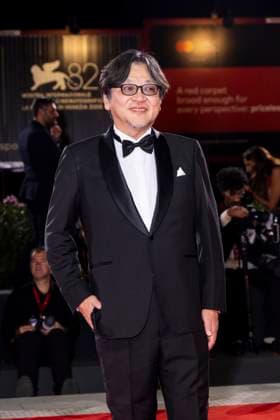 82nd Venice Film Festival Red carpet of the movie -Hateshinaki Scarlet (Scarlet)- Palazzo del Cinema - Venice Lido, Italy Mamoro Hosoda 82nd Venice Film Festival Red carpet of the movie -Hateshinaki Scarlet (Scarlet)- Palazzo del Cinema - Venice Lido, Italy 4th September 2025  Copyright: xMAXxMONTINGELLI SGPx