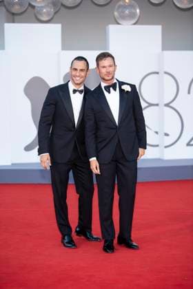 82nd Venice Film Festival Red carpet of the movie -Elisa- Palazzo del Cinema - Venice Lido, Italy Jean-Georges D Orazio;Paolo Stella 82nd Venice Film Festival Red carpet of the movie -Elisa- Palazzo del Cinema - Venice Lido, Italy 4th September 2025  Copyright: xSGPx