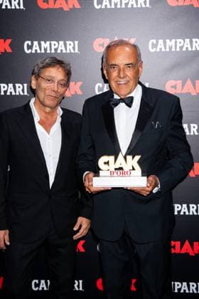 82nd Venice Film Festival Ciak Award - Photocall Venice Lido, Italy Flavio Natalia;Alberto Barbera 82nd Venice Film Festival Ciak Award - Photocall Venice Lido, Italy 4th September 2025  Copyright: xSGPx