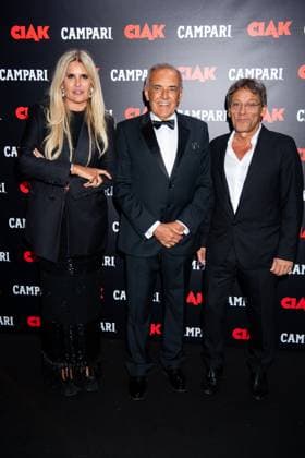 82nd Venice Film Festival Ciak Award - Photocall Venice Lido, Italy Tiziana Rocca;Alberto Barbera;Flavio Natalia 82nd Venice Film Festival Ciak Award - Photocall Venice Lido, Italy 4th September 2025  Copyright: xSGPx