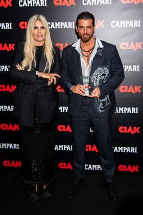 82nd Venice Film Festival Ciak Award - Photocall Venice Lido, Italy Tiziana Rocca;Can Yaman 82nd Venice Film Festival Ciak Award - Photocall Venice Lido, Italy 4th September 2025  Copyright: xSGPx