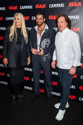 82nd Venice Film Festival Ciak Award - Photocall Venice Lido, Italy Tiziana Rocca;Can Yaman;? 82nd Venice Film Festival Ciak Award - Photocall Venice Lido, Italy 4th September 2025  Copyright: xSGPx