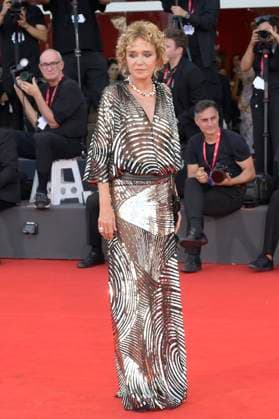 Valeria Golino bei der Premiere des Kinofilms Elisa auf der Biennale di Venezia 2025 82. Internationale Filmfestspiele von Venedig im Palazzo del Cinema. Venedig, 04.09.2025