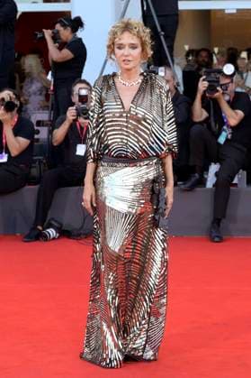 Valeria Golino bei der Premiere des Kinofilms Elisa auf der Biennale di Venezia 2025 82. Internationale Filmfestspiele von Venedig im Palazzo del Cinema. Venedig, 04.09.2025