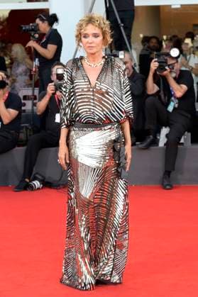 Valeria Golino bei der Premiere des Kinofilms Elisa auf der Biennale di Venezia 2025 82. Internationale Filmfestspiele von Venedig im Palazzo del Cinema. Venedig, 04.09.2025