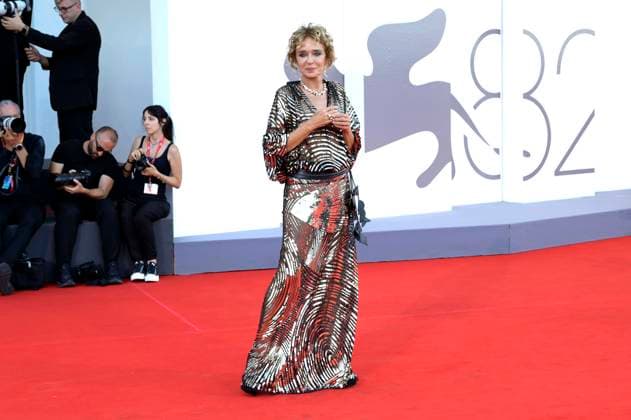 Valeria Golino bei der Premiere des Kinofilms Elisa auf der Biennale di Venezia 2025 82. Internationale Filmfestspiele von Venedig im Palazzo del Cinema. Venedig, 04.09.2025