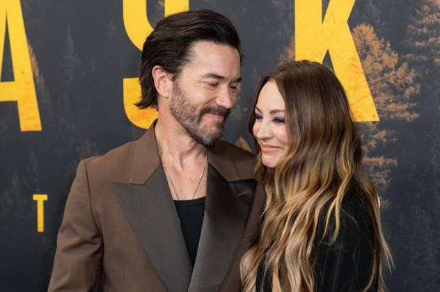 September 4, 2025, Bronx, New York, USA: Tom Pelphrey and Kaley Cuoco attend Premiere of HBO Original drama series Task at Perelman Performing Arts Center in New York, NY on September 4, 2025 Bronx USA - ZUMAr339 20250904_znp_r339_088 Copyright: xLevxRadinx