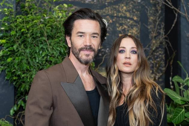September 4, 2025, Bronx, New York, USA: Tom Pelphrey and Kaley Cuoco attend Premiere of HBO Original drama series Task at Perelman Performing Arts Center in New York, NY on September 4, 2025 Bronx USA - ZUMAr339 20250904_znp_r339_089 Copyright: xLevxRadinx