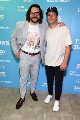 The Baltimorons Film Premiere - LA Michael Strassner, David Bonnett At The The Baltimorons Film Premiere At Vidiots Foundation - Eagle Theatre In Los Angeles CA, USA on September 04, 2025. Photo by Fati S ABACAPRESS.COM Los Angeles CA United States  Copyright: xFatixSadou ABACAPRESS.COMx
