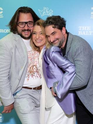 The Baltimorons Film Premiere - LA Michael Strassner, Liz Larsen, Jay Duplass At The The Baltimorons Film Premiere At Vidiots Foundation - Eagle Theatre In Los Angeles CA, USA on September 04, 2025. Photo by Fati S ABACAPRESS.COM Los Angeles CA United States  Copyright: xFatixSadou ABACAPRESS.COMx