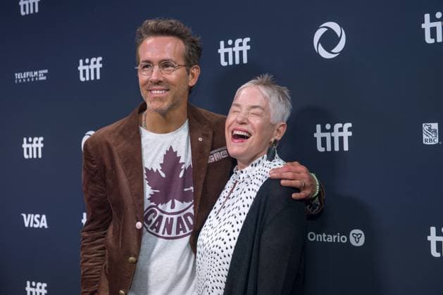 World premiere of John Candy: I Like Me during the 2025 Toronto International Film Festival Featuring: Ryan Reynolds, Tamara Lee Stewart Where: Toronto, Ontario, Canada When: 04 Sep 2025 Credit: Captive Camera Cover Images EDITORIAL USE ONLY. NOT FOR USE BY NEWSPAPERS BASED IN THE UK. Copyright: xx coverimg55050055