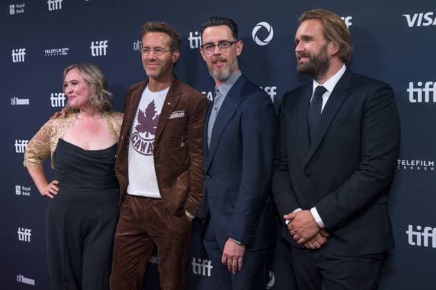 World premiere of John Candy: I Like Me during the 2025 Toronto International Film Festival Featuring: Jennifer Candy-Sullivan, Ryan Reynolds, Colin Hanks and Christopher Candy Where: Toronto, Ontario, Canada When: 04 Sep 2025 Credit: Captive Camera Cover Images EDITORIAL USE ONLY. NOT FOR USE BY NEWSPAPERS BASED IN THE UK. Copyright: xx coverimg55050059