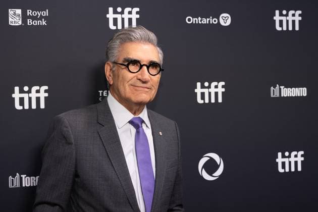 September 4, 2025, Toronto, Ontario, Canada: Eugene Levy attends the red carpet for the John Candy - I Like Me premiere during the 2025 Toronto International Film Festival at Roy Thomson Hall. on September 4, 2025 in Toronto, Canada. Toronto Canada - ZUMAe321 20250904_zea_e321_078 Copyright: xLeonardoxRamirezx
