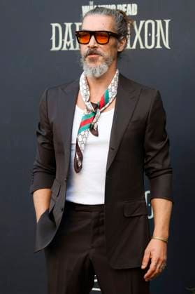 Oscar Jaenada bei der Weltpremiere der 3. Staffel der AMC Serie The Walking Dead: Daryl Dixon im Cine Callao. Madrid, 04.09.2025