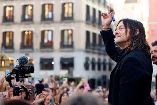 Norman Reedus bei der Weltpremiere der 3. Staffel der AMC Serie The Walking Dead: Daryl Dixon im Cine Callao. Madrid, 04.09.2025