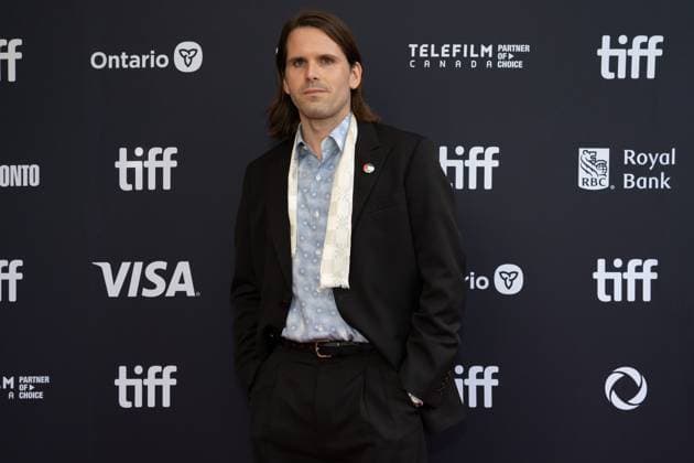 September 4, 2025, Toronto, Ontario, Canada: Gordon Landenberger attends the red carpet for the Maddie s Secret premiere during the 2025 Toronto International Film Festival at Roy Thomson Hall. on September 4, 2025 in Toronto, Canada. Toronto Canada - ZUMAe321 20250904_zea_e321_182 Copyright: xLeonardoxRamirezx