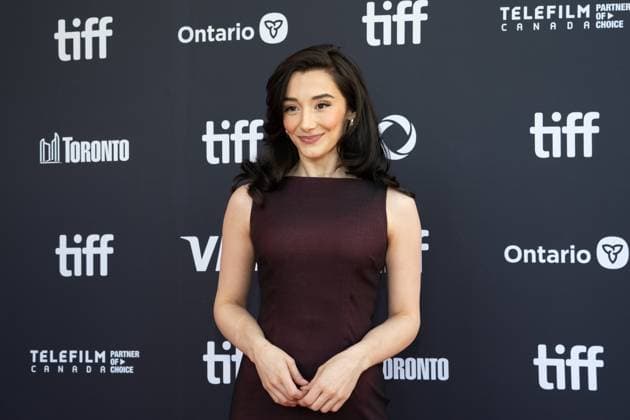 September 4, 2025, Toronto, Ontario, Canada: Sarah Herrman attends the red carpet for the Maddie s Secret premiere during the 2025 Toronto International Film Festival at Roy Thomson Hall. on September 4, 2025 in Toronto, Canada. Toronto Canada - ZUMAe321 20250904_zea_e321_206 Copyright: xLeonardoxRamirezx