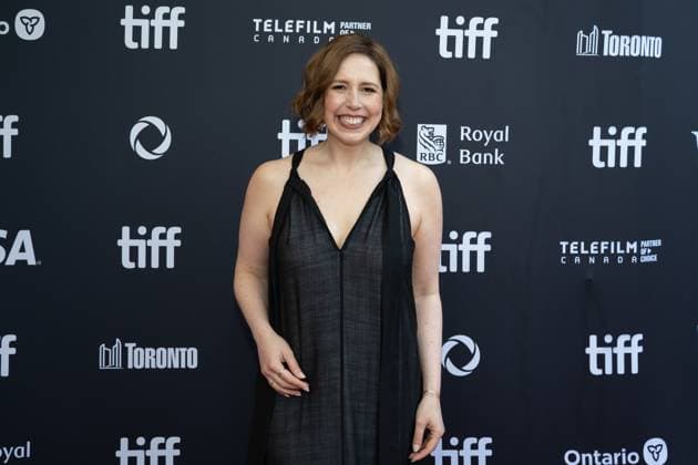 September 4, 2025, Toronto, Ontario, Canada: Vanessa Bayer attends the red carpet for the Maddie s Secret premiere during the 2025 Toronto International Film Festival at Roy Thomson Hall. on September 4, 2025 in Toronto, Canada. Toronto Canada - ZUMAe321 20250904_zea_e321_185 Copyright: xLeonardoxRamirezx