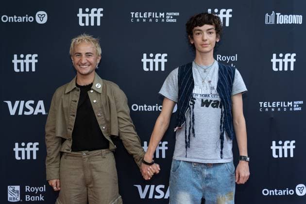 September 4, 2025, Toronto, Ontario, Canada: (L-R) Luca Intili and Jack Haven attend the red carpet for the Maddie s Secret premiere during the 2025 Toronto International Film Festival at Roy Thomson Hall. on September 4, 2025 in Toronto, Canada. Toronto Canada - ZUMAe321 20250904_zea_e321_207 Copyright: xLeonardoxRamirezx